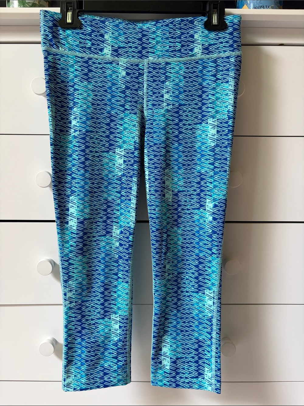 💙 XERSION WOMENS SIZE SMALL BLUE CROPPED LEGGINGS